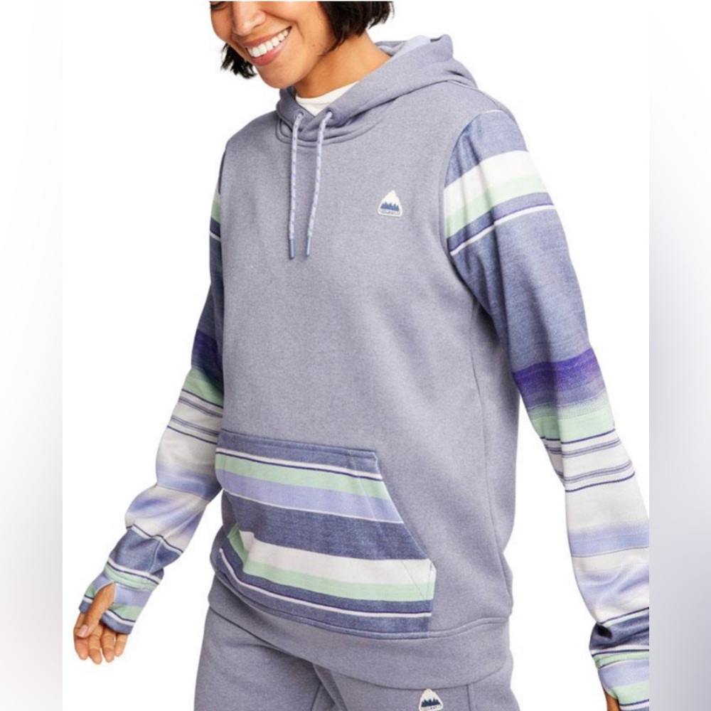 Burton Oak Fleece Pullover - Folkstone Gray XL